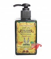 Натуральный шампунь укрепление ломких волос BINT GAZAL "Газель" с маслом арганы, люпином и семенами броколли 